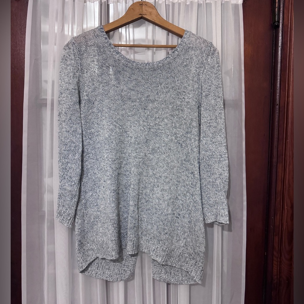 Sea Bleu 100% linen Sweater